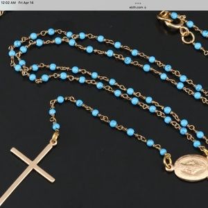 Rosary Style Cross